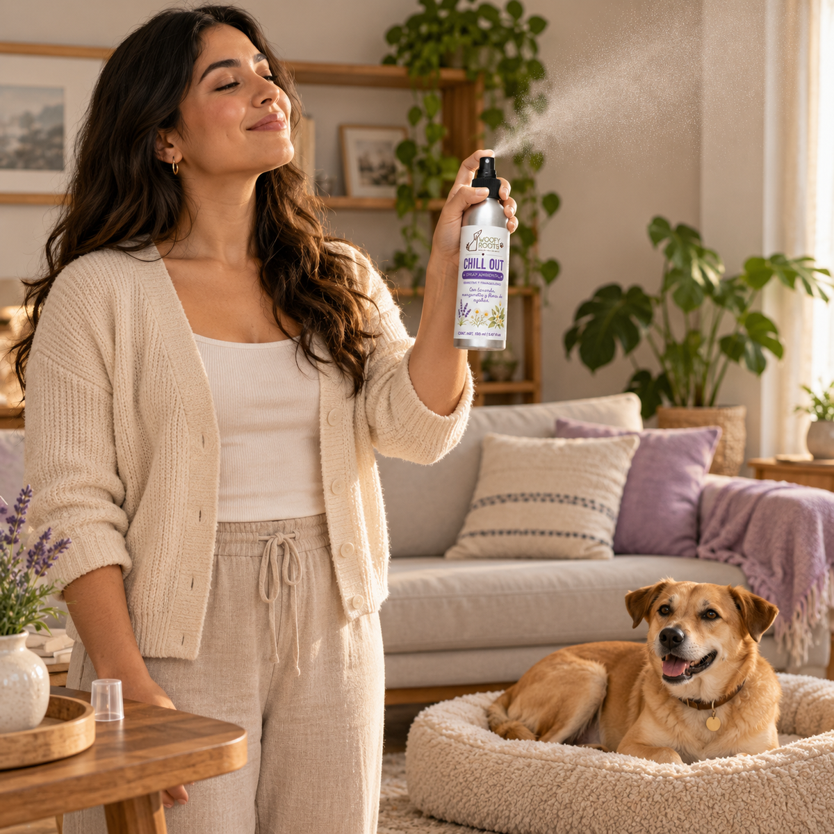 Chill Out - Spray Ambiental con Lavanda, Manzanilla y Flores de Azahar