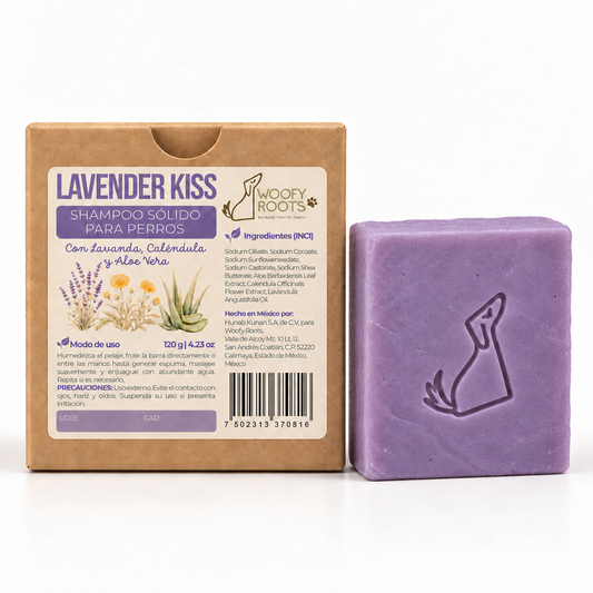 Shampoo "Lavander Kiss" Lavanda, Caléndula y Aloe Vera