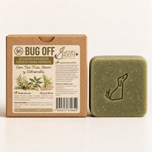 Acondicionador "Bug Off" con Tea Tree, Neem y Citronela