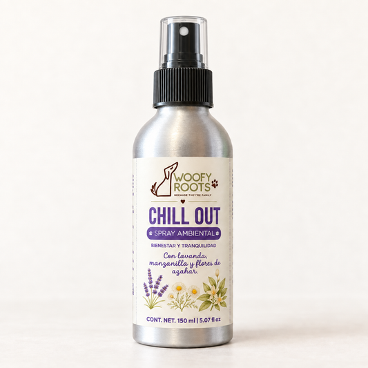 Chill Out - Spray Ambiental con Lavanda, Manzanilla y Flores de Azahar