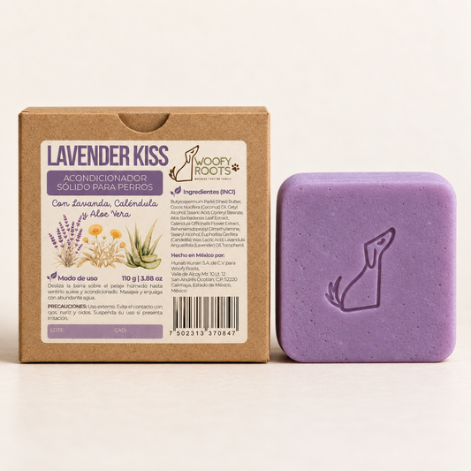 Acondicionador "Lavander Kiss" con Lavanda, Caléndula y Aloe Vera